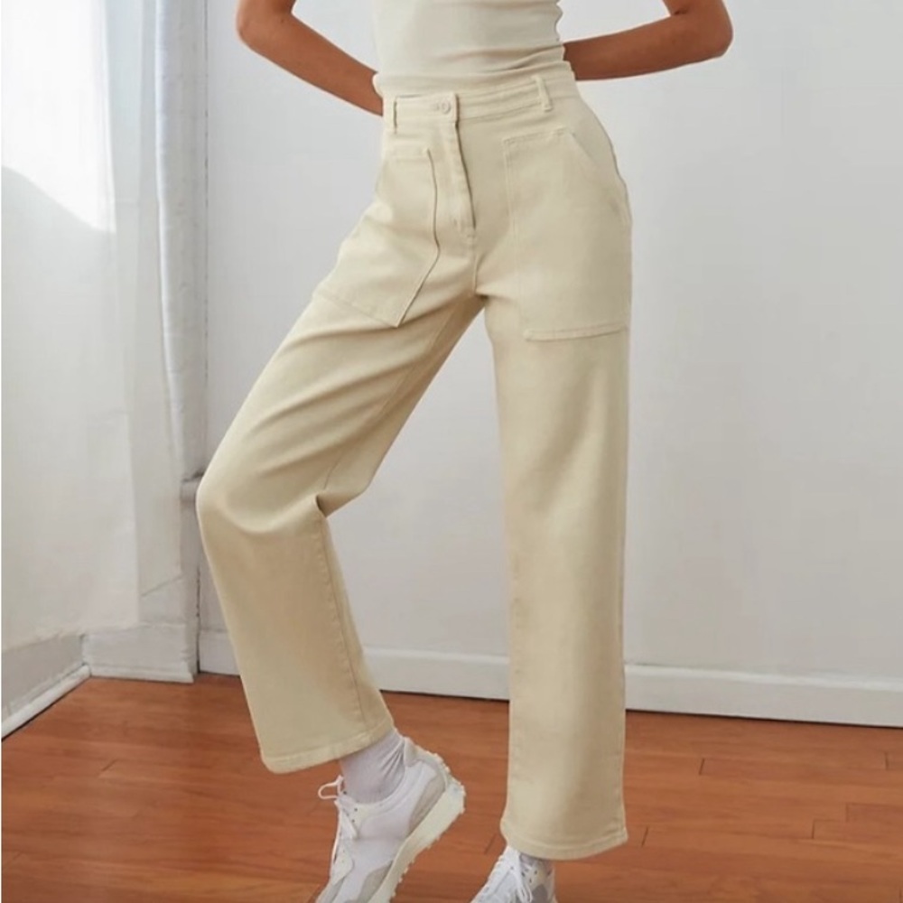 Aritzia Wilfred modern cargo pant in gd birch